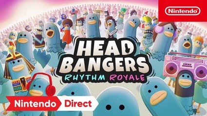 Headbangers Rhythm Royale - Announcement Trailer - Nintendo Switch