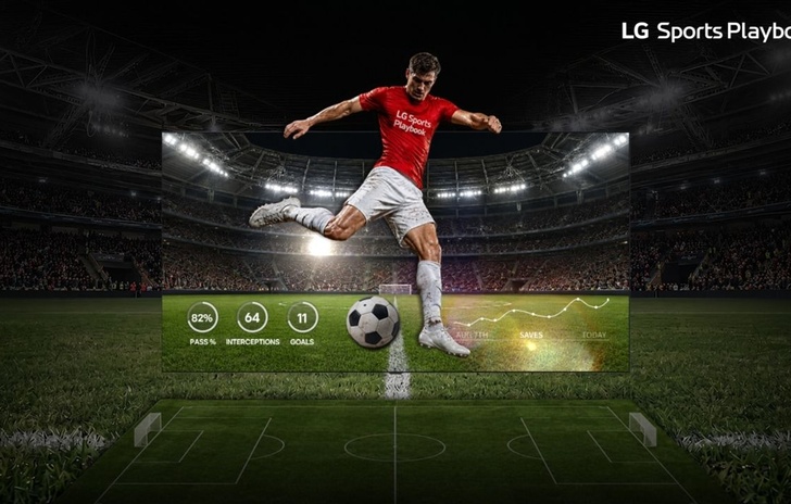 LG amplia lesperienza sportiva dei suoi Smart TV