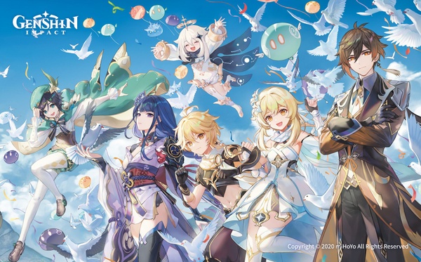 Genshin Impact: Arrivano gli Artbook