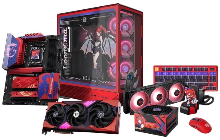 MSI collezione MLG Estetica fantasy nellecosistema gaming
