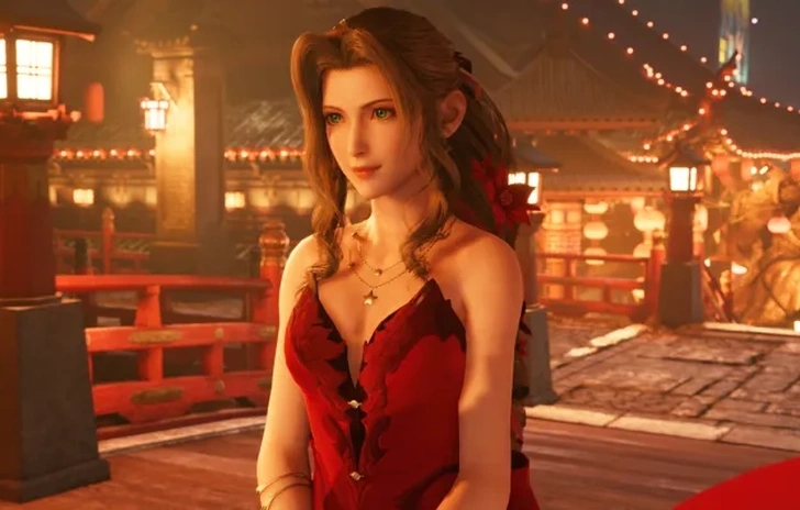 Final Fantasy VII Remake Concept Art per labito di Aerith