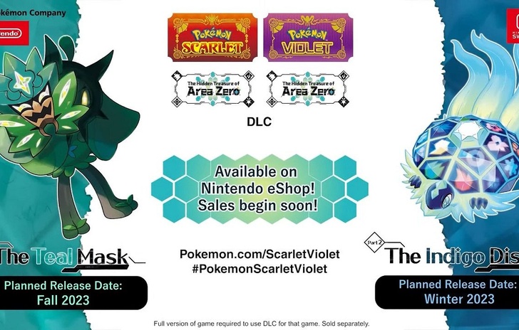 Pokémon Scarlatto e Violetto annunciato il DLC 