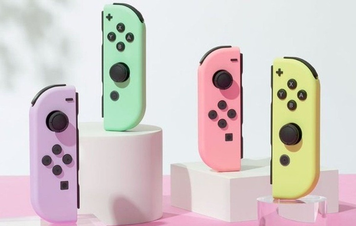 Nintendo annuncia nuove colorazioni pastello per i JoyCon