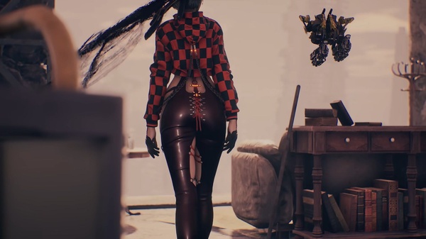 Stellar Blade pone molta attenzione... sul retro della protagonista