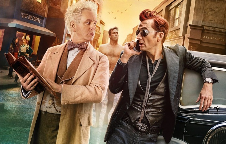 Good Omens 2 langelo Michael Sheen e il demone David Tennant sono tornati