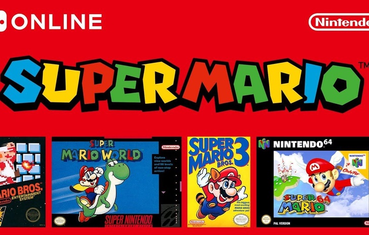 Nintendo Switch Online le serie classiche della grande N