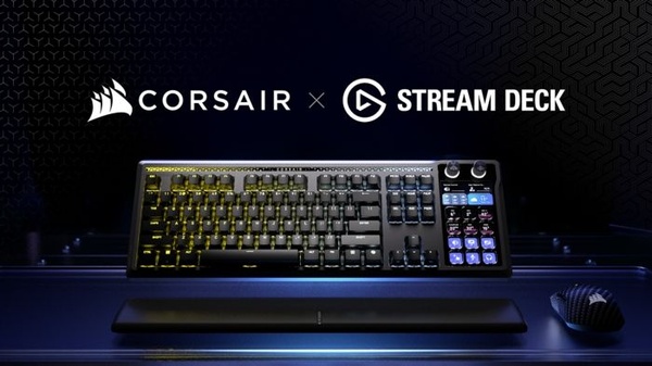 CES 2026 - Corsair e la prima tastiera gaming con Stream Deck