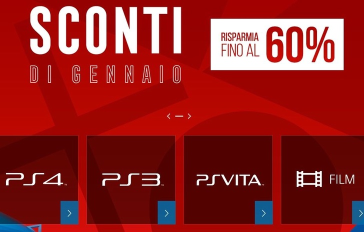 Gennaio è tempo di sconti sul PSN