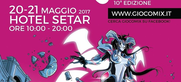 Il programma del Giocomix 2017