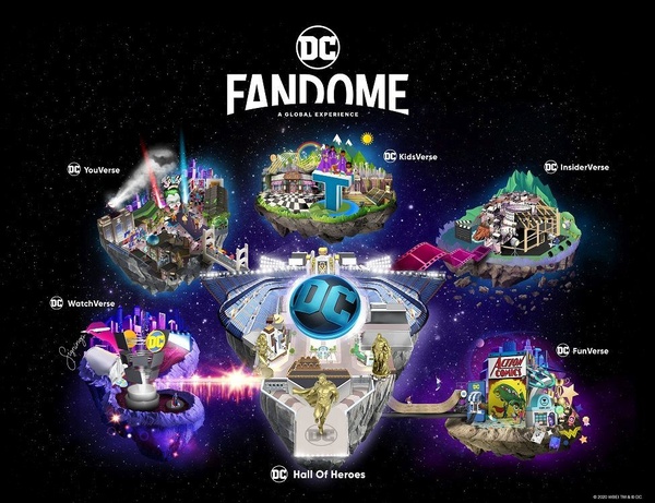 Benvenuti al DC Fandome! Una mega esperienza lunga 24 per tutti i fans DC