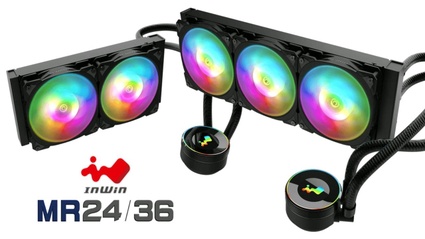 InWin - Raffreddamento a liquido per CPU AIO MR24 ed MR36