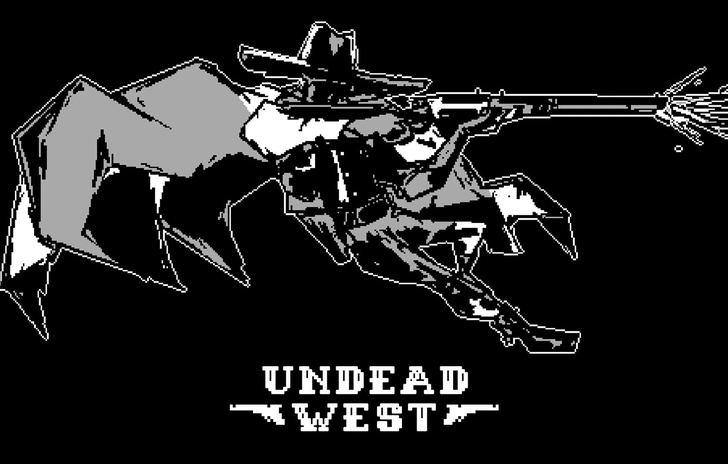 Undead West annunciato il bullet hell in bianco e nero nel selvaggio west