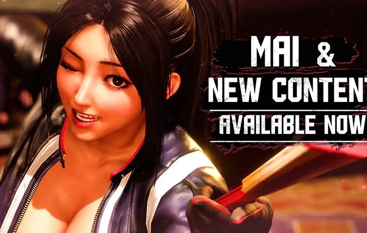 Street Fighter 6 trailer di lancio dellupdate di Mai Shiranui