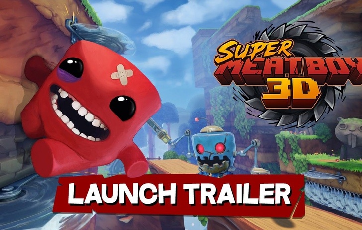 Super Meat Boy 3D  Launch Trailer