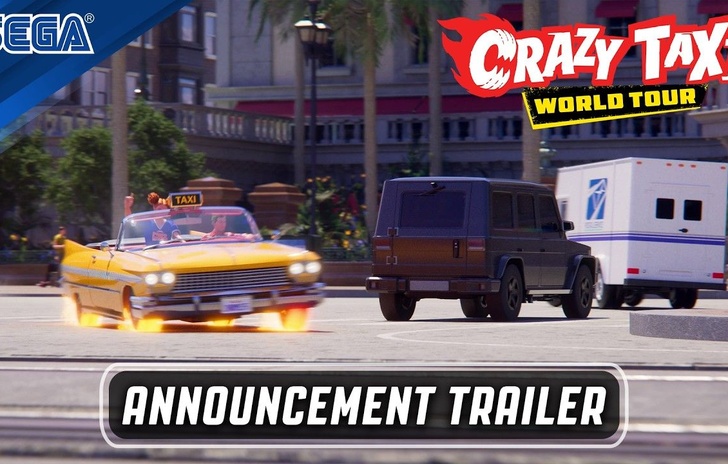 Crazy Taxi World Tour  The Announcement Trailer