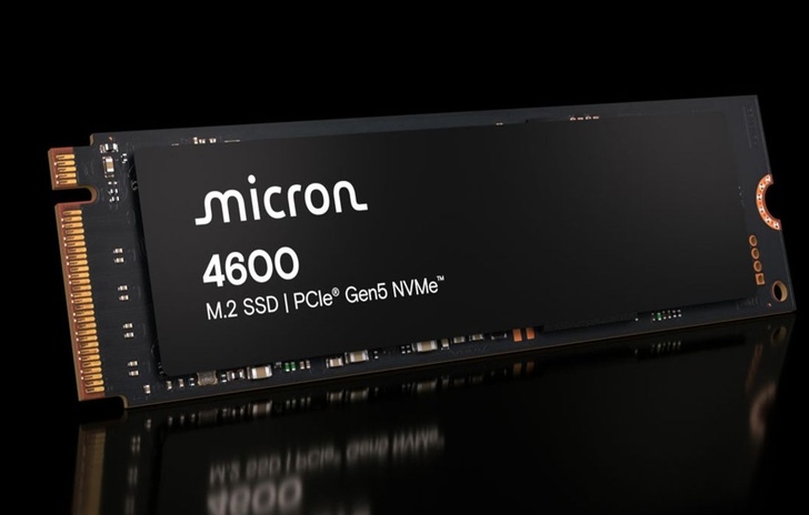 SSD 4600 PCIe Gen5 NVMe Micron  Doppe prestazioni per i gamer