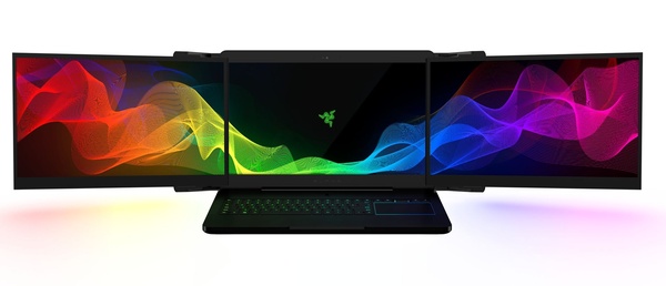 Razer presenta il primo laptop multischermo