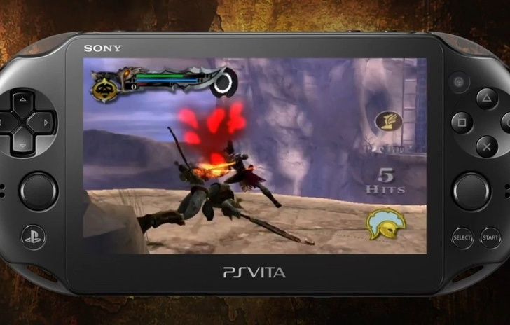 Kratos si lancia in trailer su PS Vita