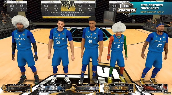 Dopo il calcio, l'esport italiano si ripete anche nel basket: siamo campioni!