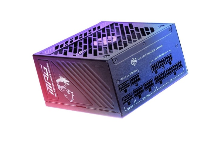 MSI Nuovi alimentatori MEG Ai1600T PCIE5 ed MPG A1250GS PCIE5