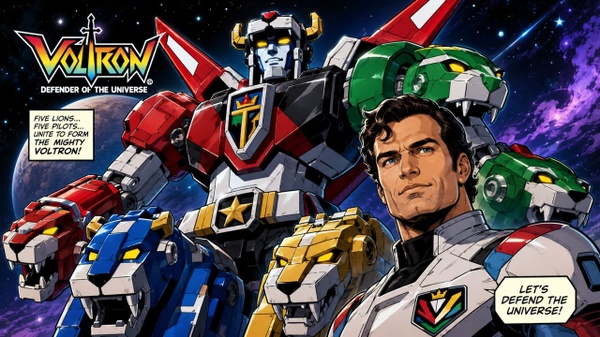 Voltron salta il cinema: il live-action debutta in streaming