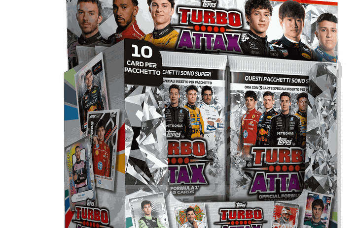 F1 Turbo Attax Diamond Collection da Topps le carte celebrative