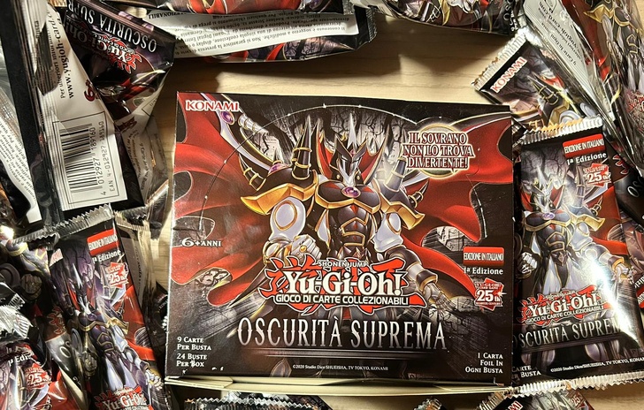 YUGIOH TCG OSCURITÃ SUPREMA Speciale con sbustamento della prima espansione 2025