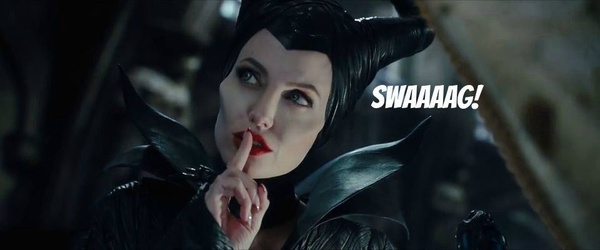 Malefica adora andare alla feste...