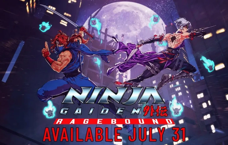NINJA GAIDEN Ragebound il trailer con la data di uscita