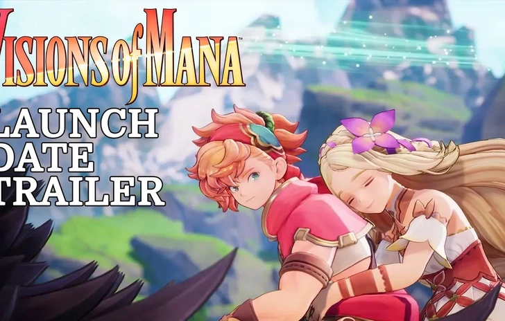 Visions of Mana il trailer con la data di uscita