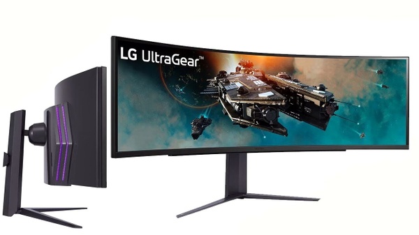 LG UltraGear 49GR85DC-B 49" pollici curvo a tutto gaming