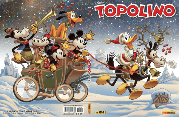 Topolino 3656 festeggia la magia del Natale