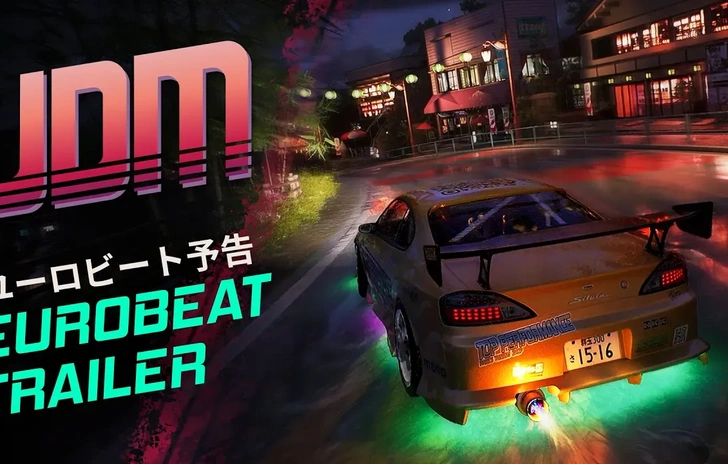 Japanese Drift Master corre a ritmo di eurobeat nel nuovo trailer