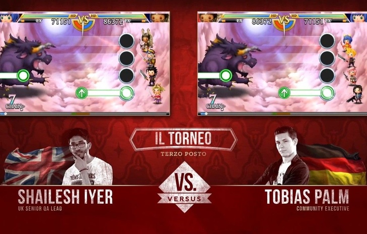 Finale per il terzo posto del torneo di Theatrhythm Final Fantasy Curtain Call