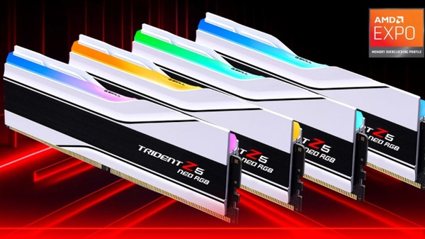 G.Skill - Primo kit DDR5-6000 CL32 ad alta capacita per AMD