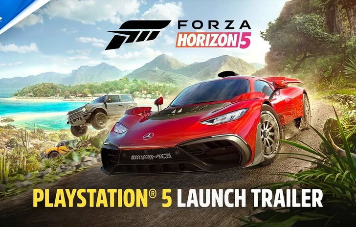 Forza Horizon 5 il trailer di lancio su PlayStation 5