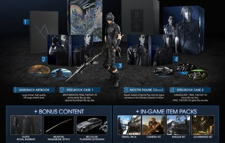 Altre 10000 Ultimate Collectors Edition per FFXV