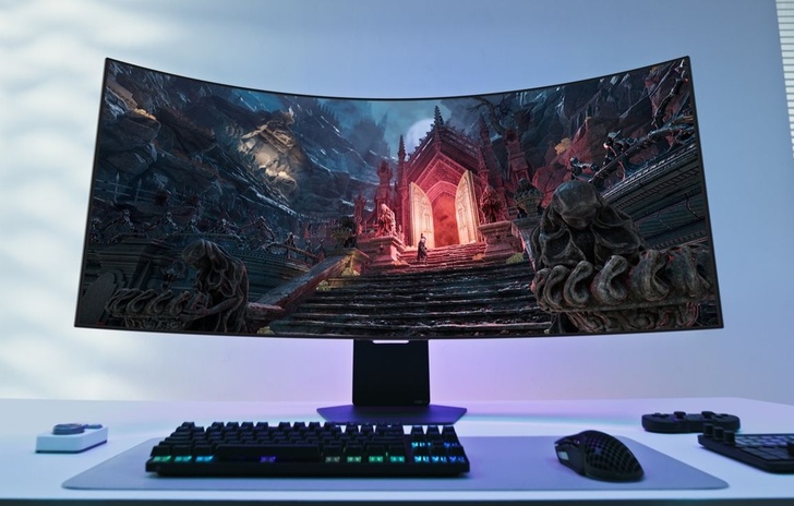 UltraGear 45GX950A Monitor gaming OLED curvo 5K2K di LG