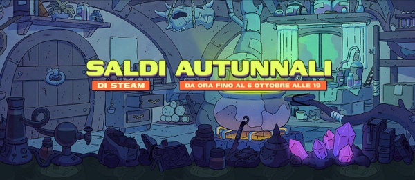 Steam: al via i Saldi d'autunno 2025