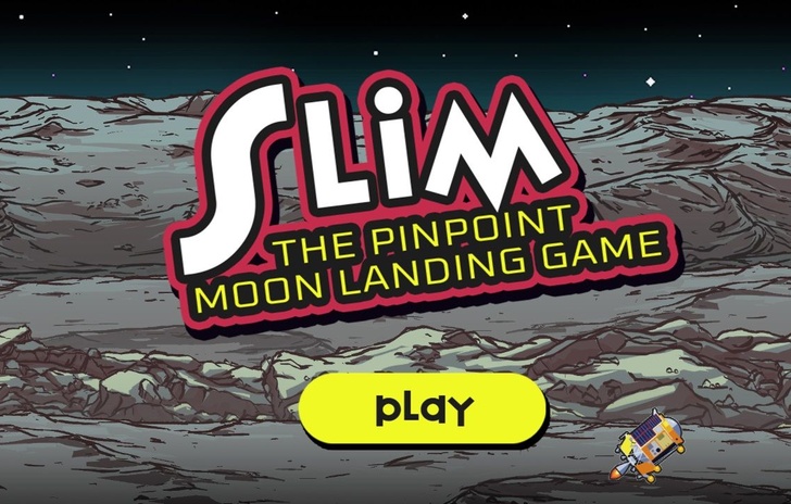 Lallunaggio della sonda giapponese è diventato un browser game