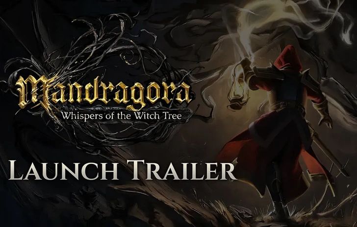 Mandragora il trailer di lancio del metroidvania