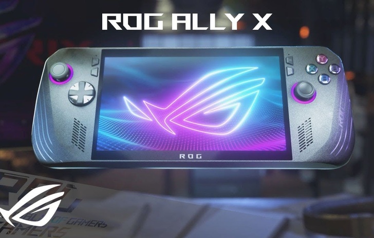 ROG Ally X la nuova versione della console portatile di Asus