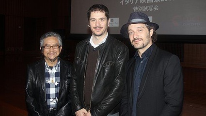 L'autore di Jeeg Robot d'Acciaio alla proiezione del film di Gabriele Mainetti