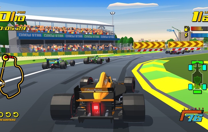 New Star GP la Formula 1 low poly in arrivo su PC e console