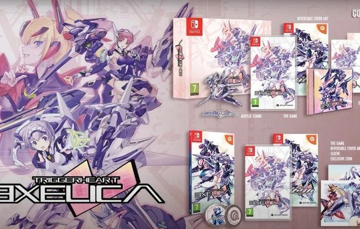 Triggerheart EXELICA i dettagli delle edizioni fisiche per Switch