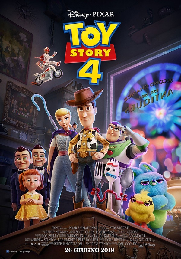 Nuovo poster e trailer per Toy Story 4