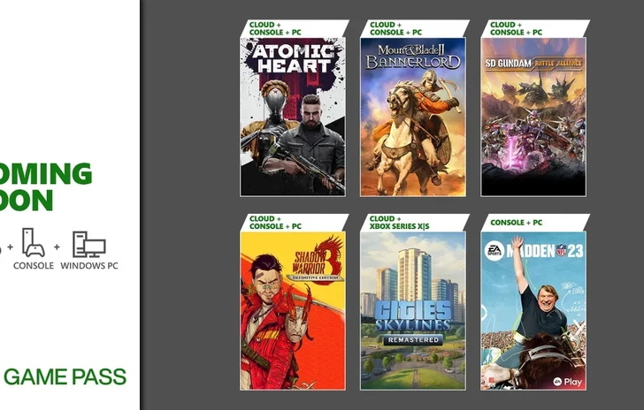 Game Pass altri titoli annunciati per febbraio