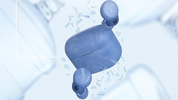 Sony - LinkBuds S "Earth Blue" in resina riciclata