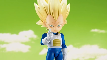Dragon Ball Daima: un'Action Figure per Vegeta Super Saiyan 3