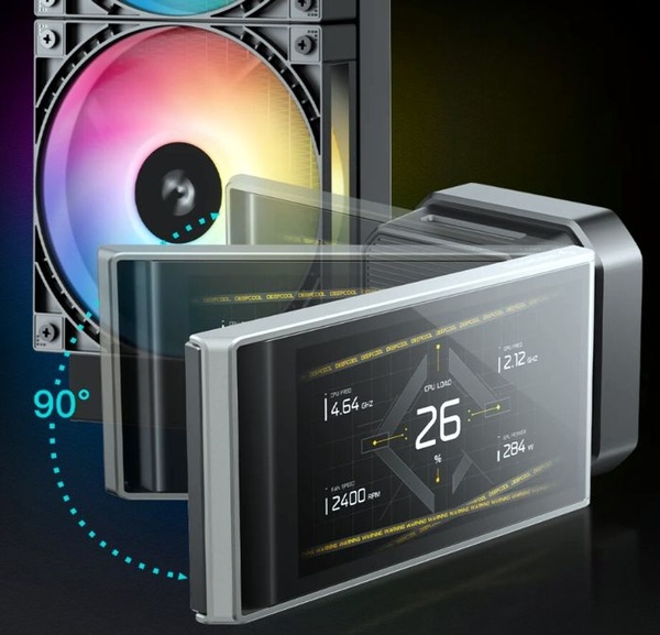 DeepCool LT360 Vision: raffredda e si fa guardare